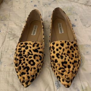 Steve Madden calf hair flats size 8